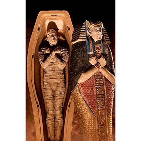 Iron Studios 1:10 La statua della scala d''arte della mummia - mostri universali