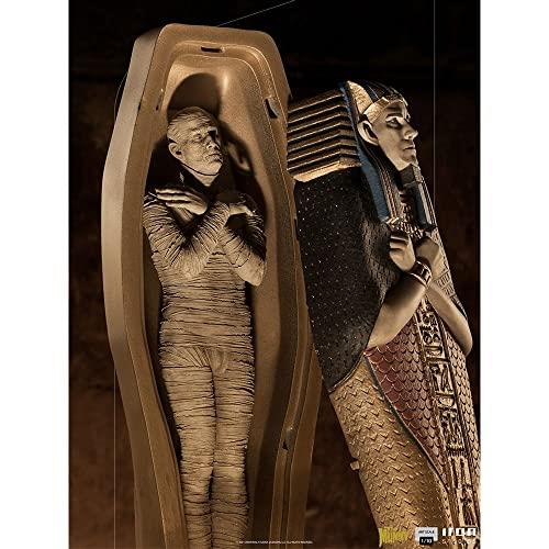 Iron Studios 1:10 La statua della scala d''arte della mummia - mostri universali - 3