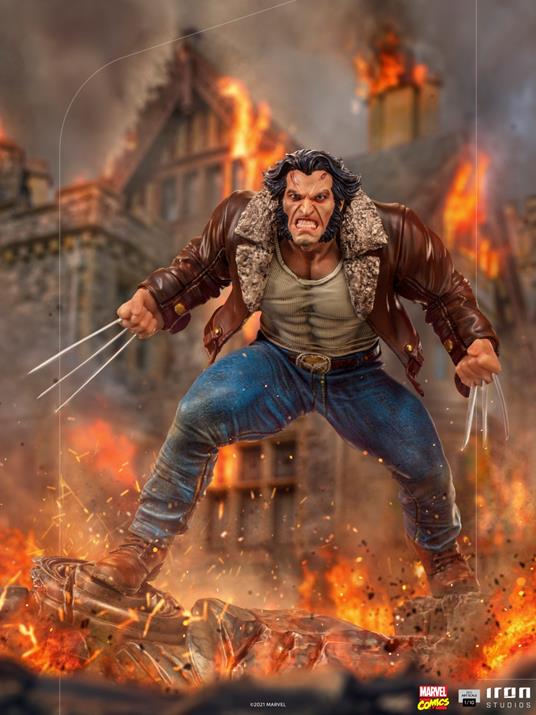 Marvel Comics Bds Art Scale Statua 1/10 Logan (x-men) 20 Cm Iron Studios