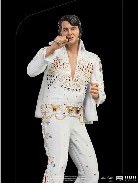 Elvis Presley Art Scale Statua 1/10 Elvis Presley 1973 21 Cm Iron Studios - 6
