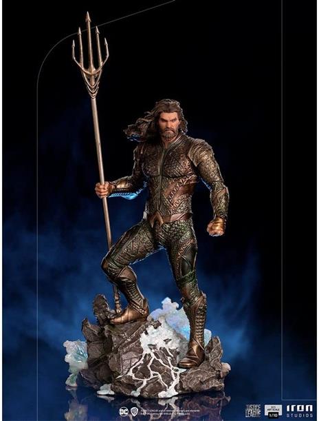 Zack Snyder''s Justice League Bds Art Scale Statua 1/10 Aquaman 29 Cm Iron Studios - 4