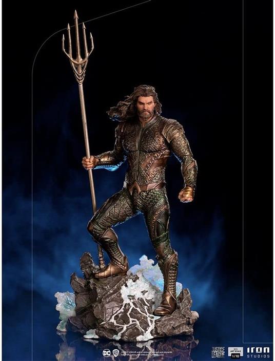 Zack Snyder''s Justice League Bds Art Scale Statua 1/10 Aquaman 29 Cm Iron Studios - 4