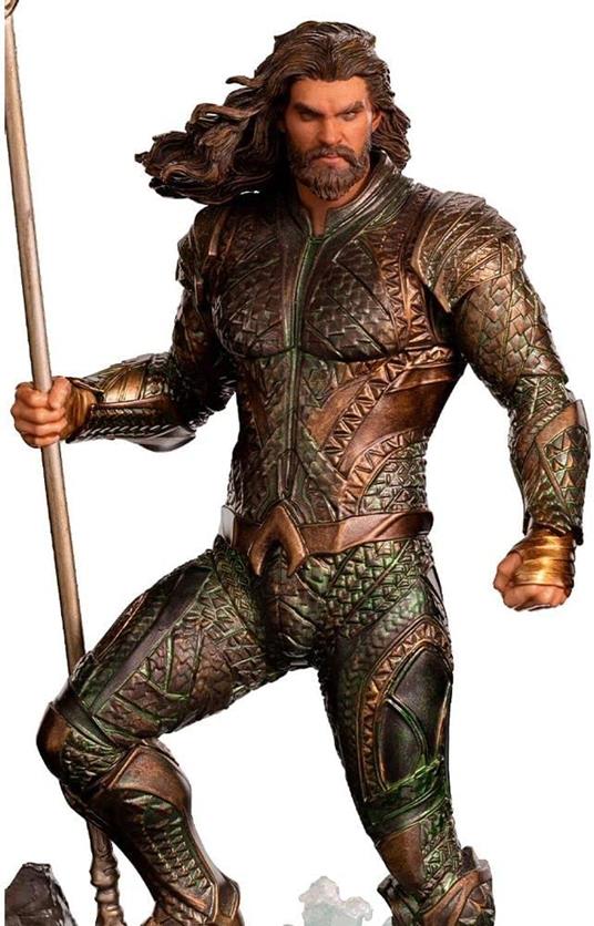 Zack Snyder''s Justice League Bds Art Scale Statua 1/10 Aquaman 29 Cm Iron Studios - 5
