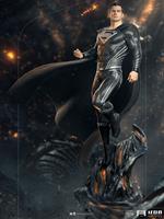 Zack Snyder Jl Superman Black 1/4 Statua Statua Iron Studios