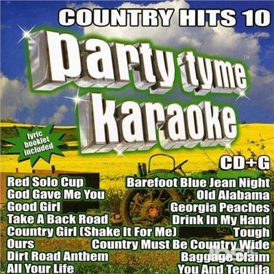 Party Tyme Karaoke: Country Hits 10 - CD Audio