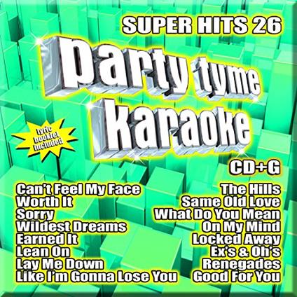 Party Tyme Karaoke: Super Hits 26 - CD Audio