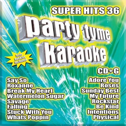 Party Tyme Karaoke: Super Hits 36 - CD Audio