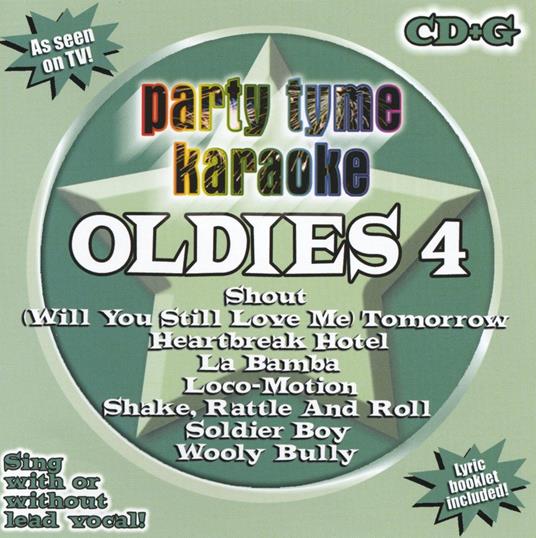 Party Tyme Karaoke Oldies 4 - CD Audio