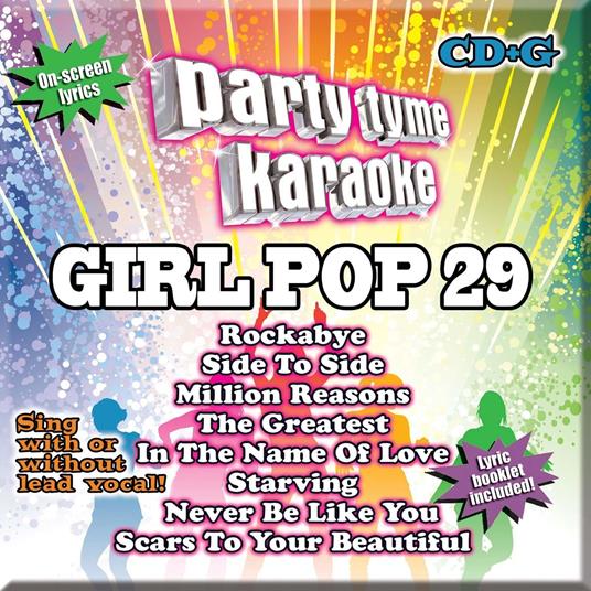Girl Pop 29 (Karaoke) - CD Audio