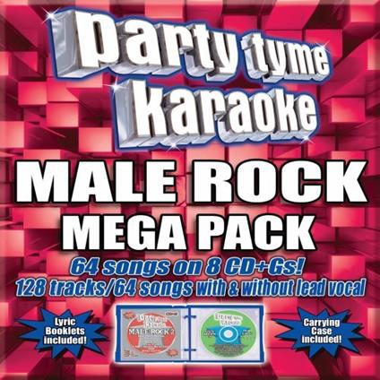 Party Tyme Karaoke Male Rock Mega Pack - CD Audio