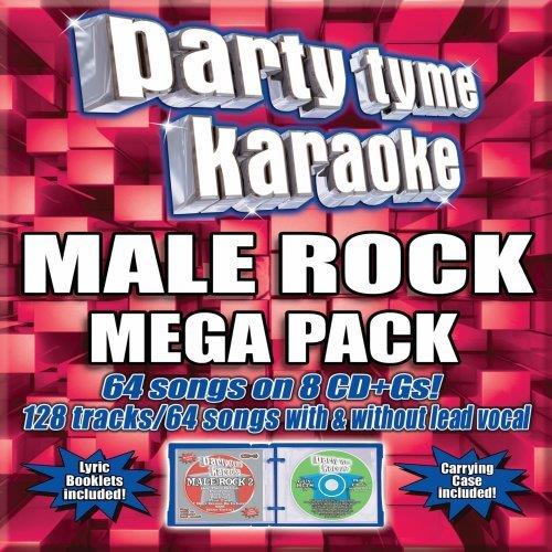 Party Tyme Karaoke Male Rock Mega Pack - CD Audio