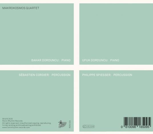 Rofu, Manta Mantra - CD Audio di Makrokosmos Quartet - 2