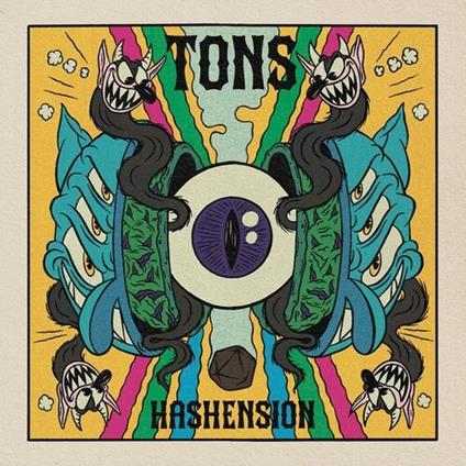 Hashension (3 Colours Striped Blue-Yellow Coloured Vinyl) - Vinile LP di Tons