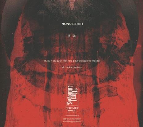 Monolithe - CD Audio di Monolithe - 2