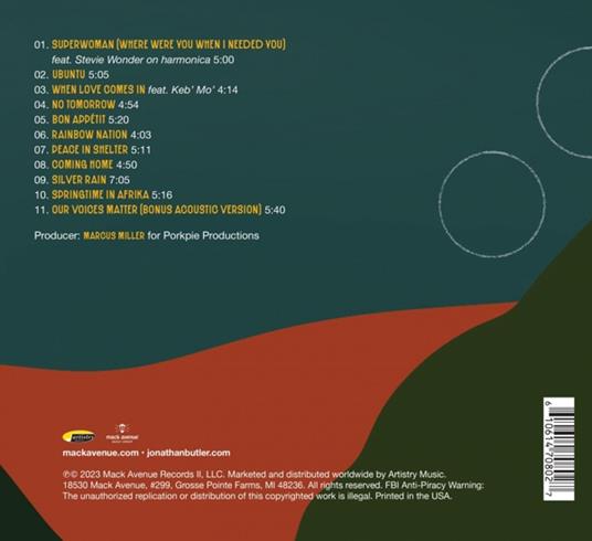 Ubuntu - CD Audio di Jonathan Butler - 2