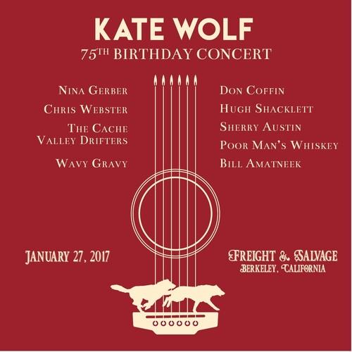 Kate Wolf 75th Birthday Concert - CD Audio di Kate Wolf