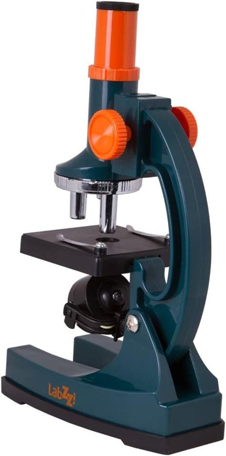 Levenhuk Microscopio per Ragazzi LabZZ M1 con Kit di Accessori (Pipetta, Vetrini Vuoti, Coprivetrini, Adesivi per Vetrini e Sale Marino Inclusi) - 5
