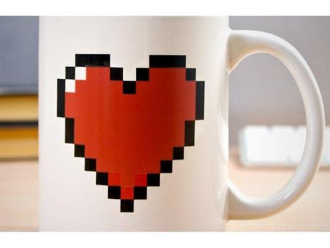 Tazza Pixel Heart Mug