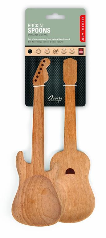 Posate in legno Guitar Utensils - 2