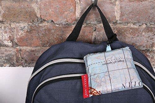 Borsa da Viaggio. Map. Travel Laundry Bag - 4