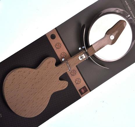 Taglia pizza a forma di chitarra Guitar Pizza Cutter - 3