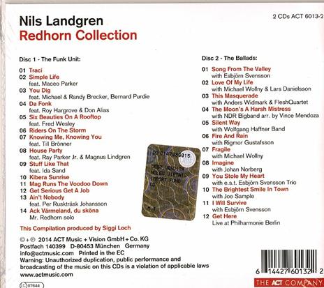 Redhorn Collection - CD Audio di Nils Landgren - 2