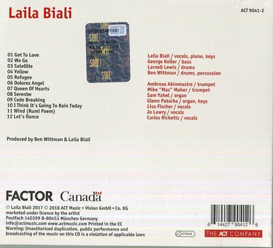 Laila Biali - CD Audio di Laila Biali - 2