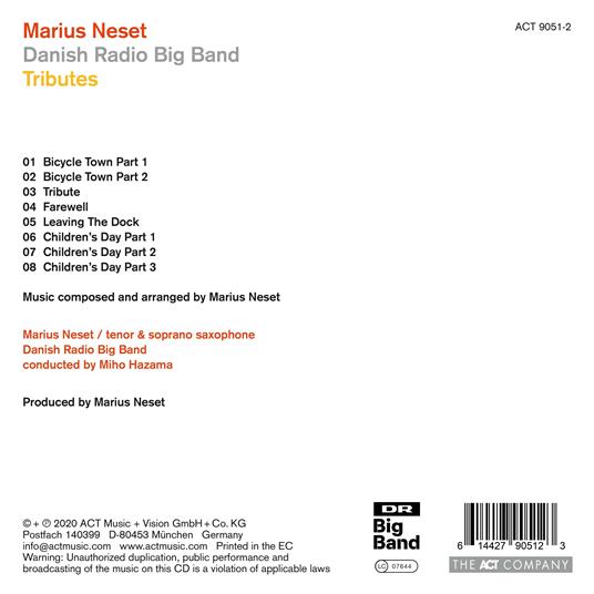 Tributes - CD Audio di Marius Neset - 2
