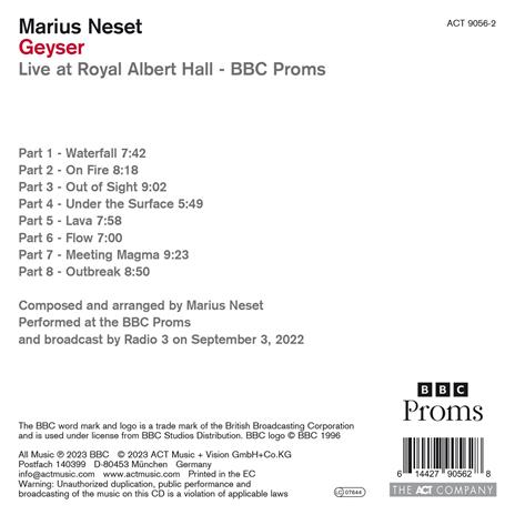 Geyser - CD Audio di Mario Neset - 2