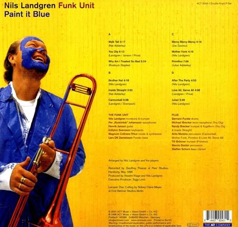 Paint It Blue - Vinile LP di Nils Landgren Funk Unit - 2