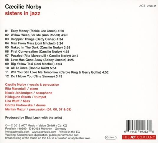 Sisters in Jazz - CD Audio di Caecilie Norby - 2