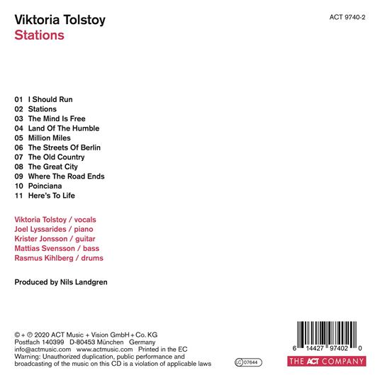 Stations - CD Audio di Viktoria Tolstoy - 2