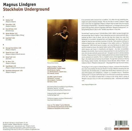 Stockholm Underground (180 gr.) - Vinile LP di Magnus Lindgren - 2