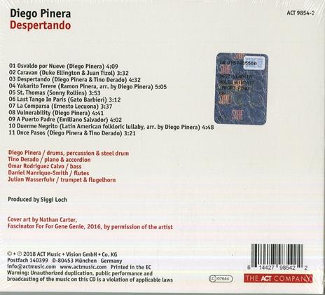 Despertando - CD Audio di Diego Pinera - 2