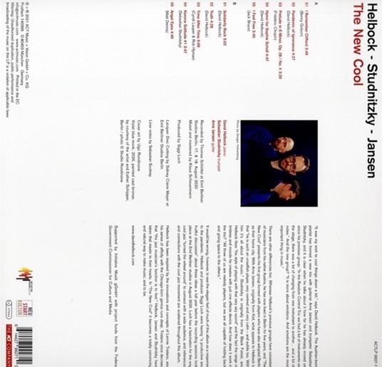 The New Cool - Vinile LP di David Helbock - 2