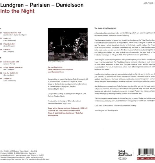 Into The Night - Vinile LP di Jan Lundgren - 2