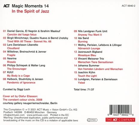 Magic Moments 14. In the Spirit of Jazz - CD Audio - 2