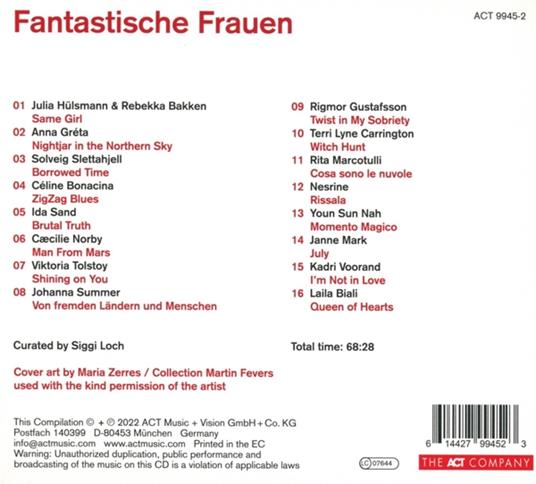 Fantastische Frauen - CD Audio - 2