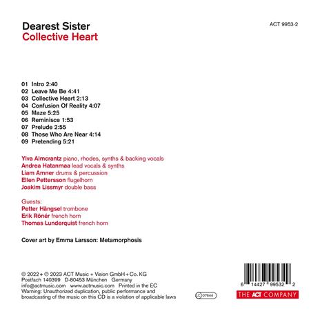 Collective Heart (Digipack) - CD Audio di Dearest Sister - 2