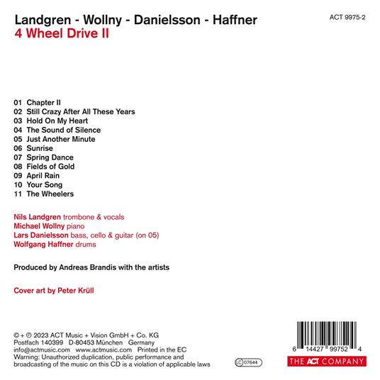 4 Wheel Drive II - CD Audio di Nils Landgren - 2