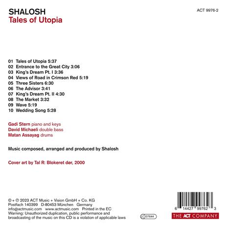 Tales Of Utopia - CD Audio di Shalosh - 2