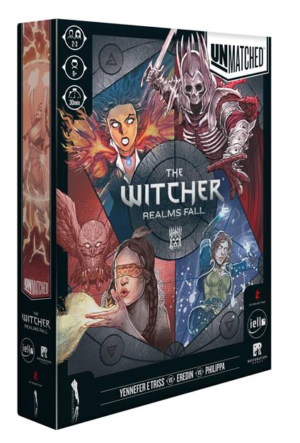 Unmatched – The Witcher: Realms Fall. Gioco da tavolo