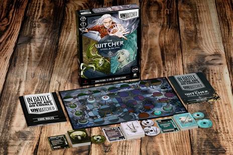 Unmatched – The Witcher: Steel And Silver. Gioco da tavolo - 2