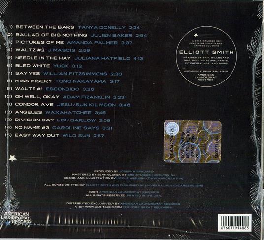 Say Yes! A Tribute to Elliott Smith - CD Audio - 2