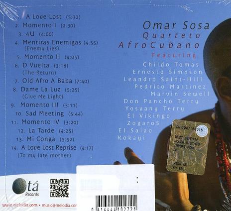 Ile' - CD Audio di Omar Sosa - 2