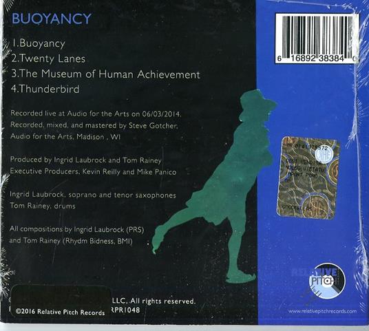 Buoyancy - CD Audio di Tom Rainey,Ingrid Laubrock - 2