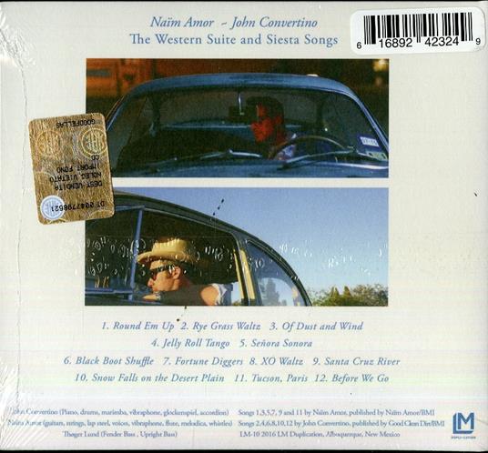 Western Suite and Siesta Songs - CD Audio di John Convertino,Naim Amor - 2