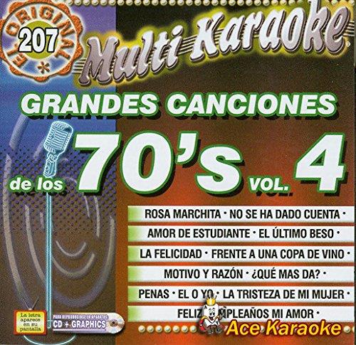 Multikaraoke Oke-0207 Grandes Canciones De Los 70's Vol. 4 CDg - CD Audio
