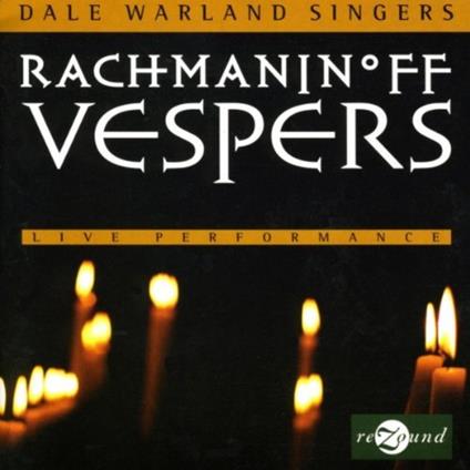 Vespers - CD Audio di Sergei Rachmaninov