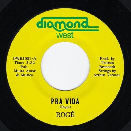 Pra Vida - Existe Uma Voz(Color Vinyl) - Vinile 7'' di Roge